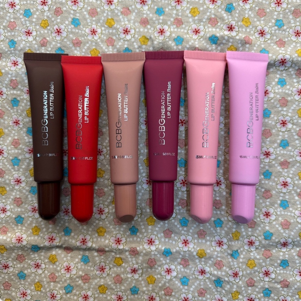 BCBG Lip Butter Collection - Bold and Soft Shades